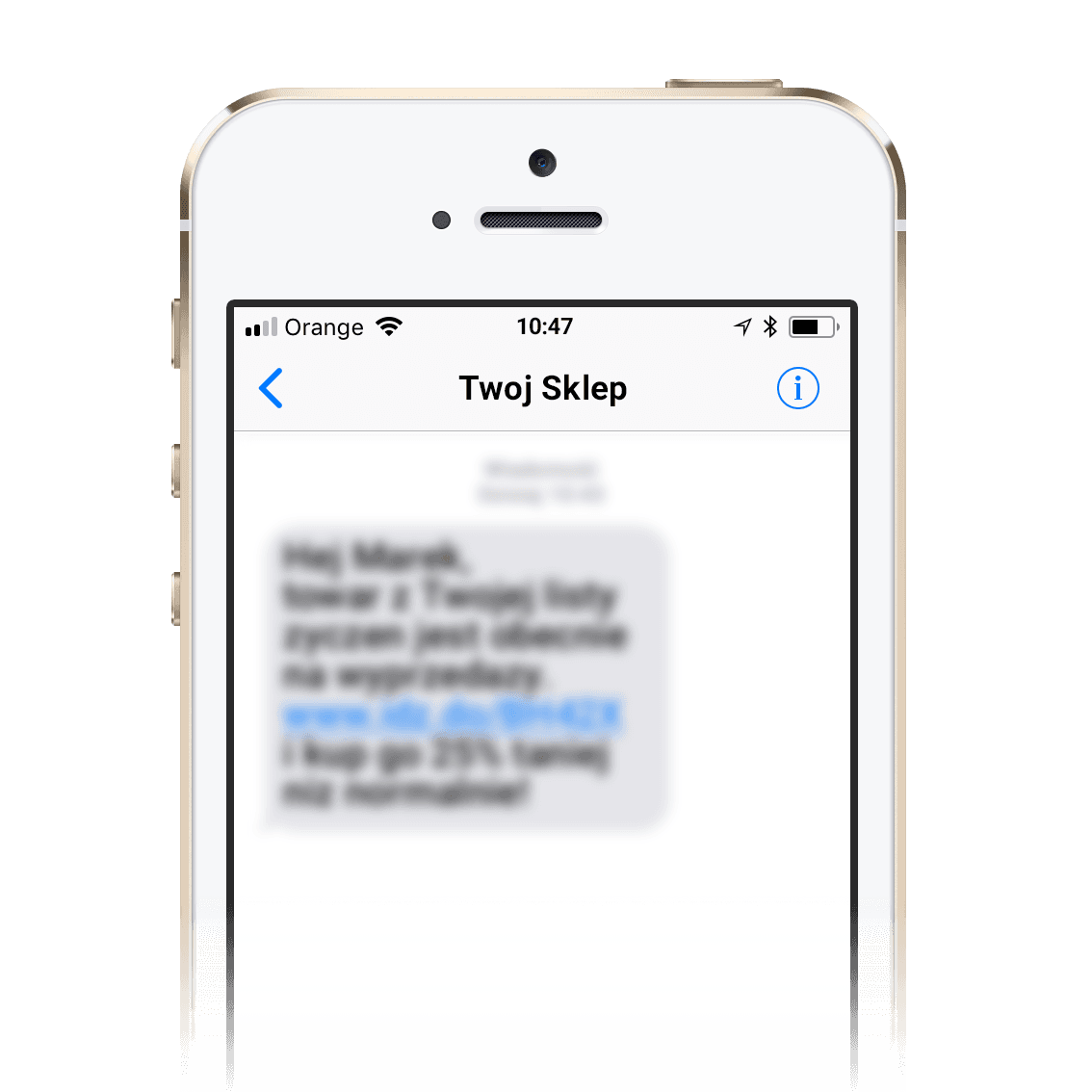 SMS sender name