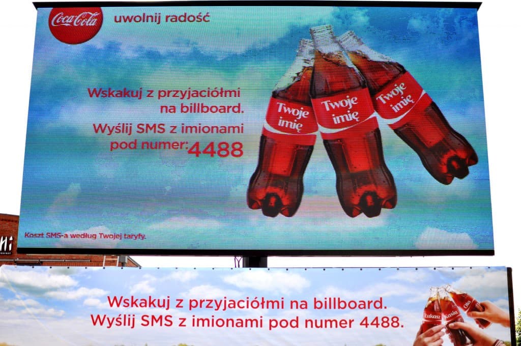 2-way SMS w kampanii outdoor