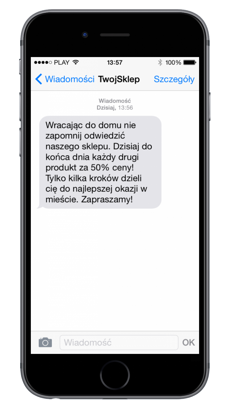 Geotargetowanie SMS