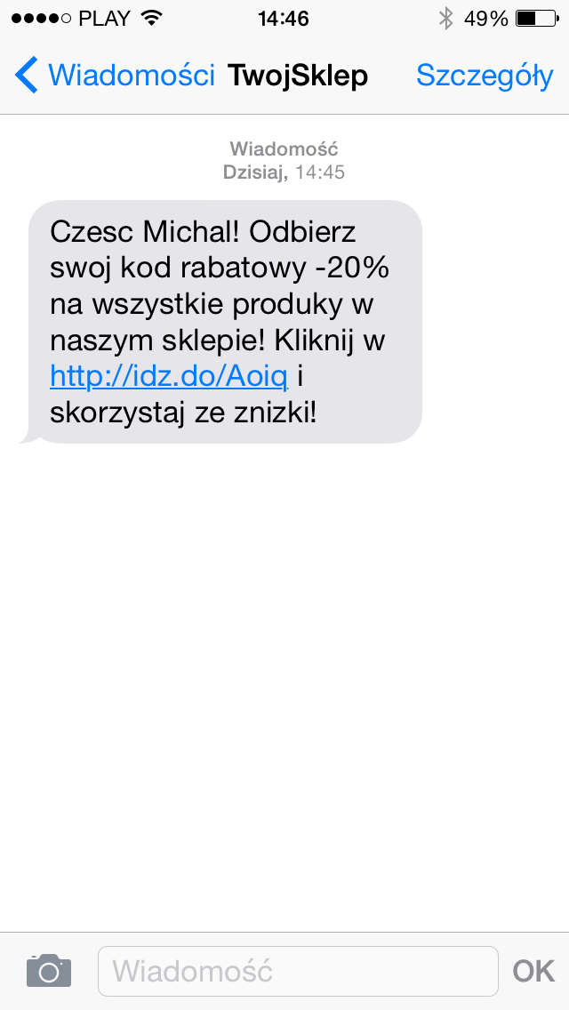 sms idz.do3