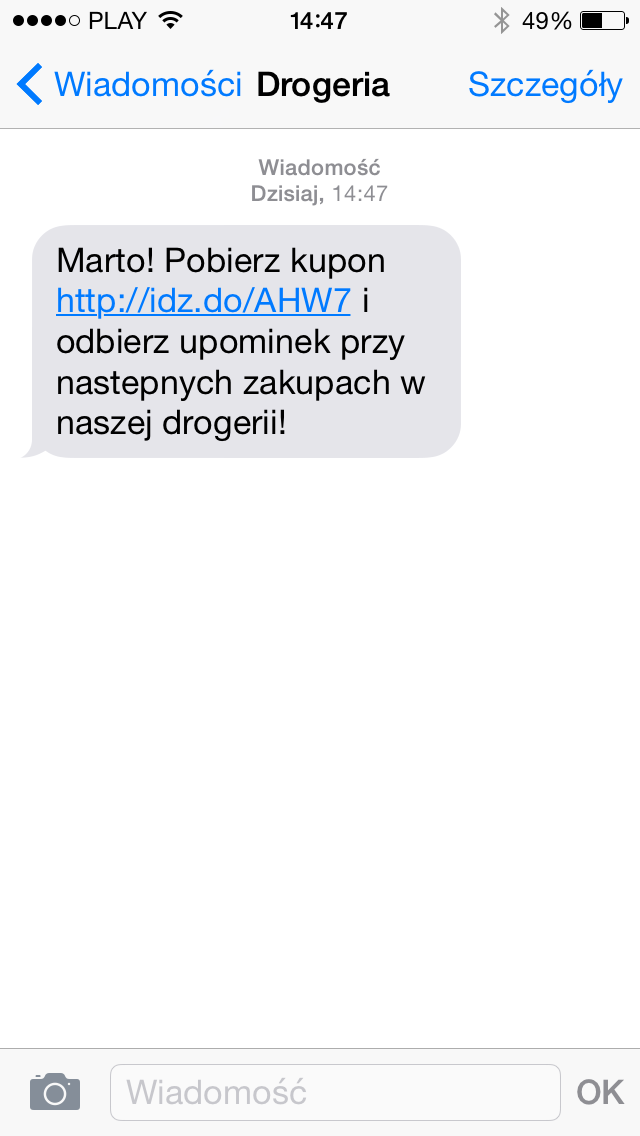 sms idz.do4