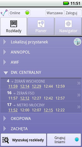 Aplikacja Jakdojade