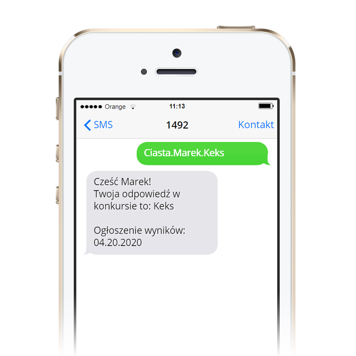 Konkurs SMS Shortcode krótki numer czterocyfrowy