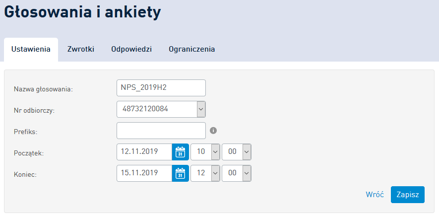 Badanie NPS: Moduł Głosowania i ankiety SMS w Panelu Klienta SMSAPI