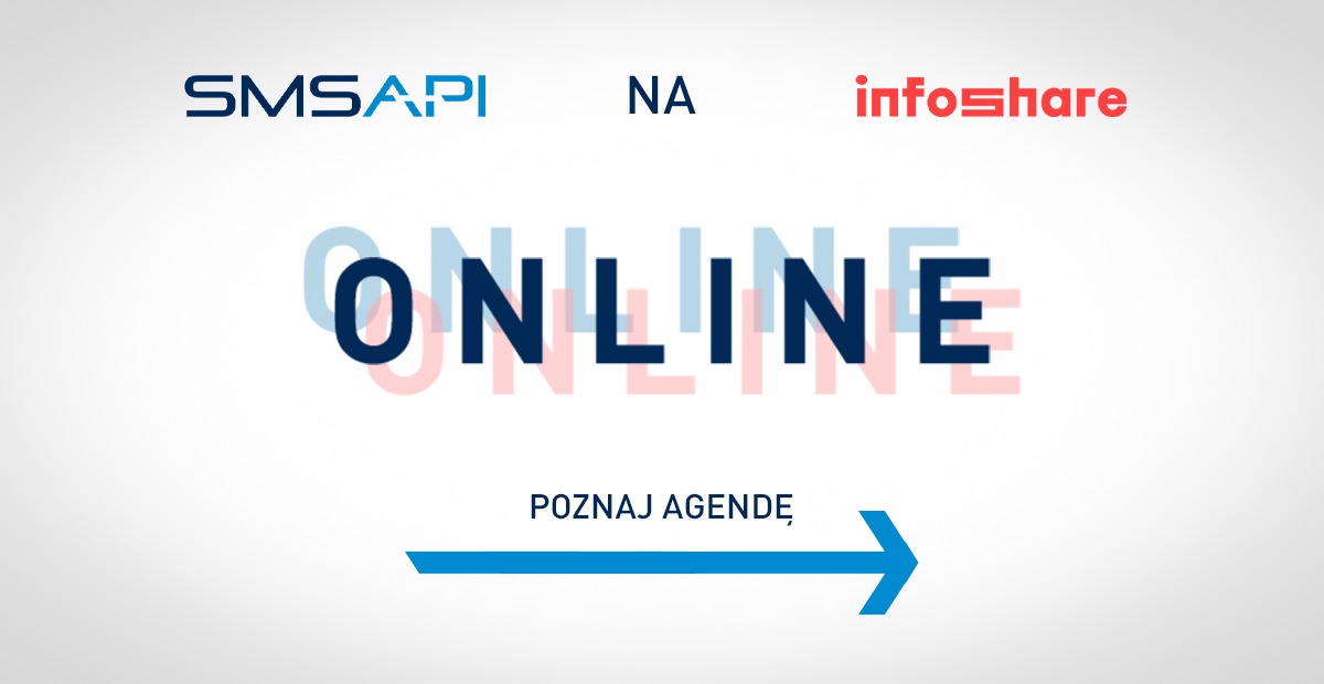 Poznaj agendę stoiska SMSAPI na Infoshare 2020 Online