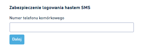 Ustaw logowanie z kodem SMS w panelu klienta SMSAPI