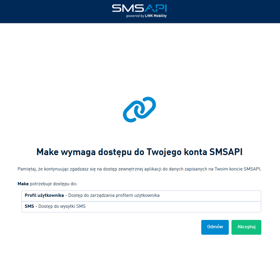 Połącz Make z bramką SMS