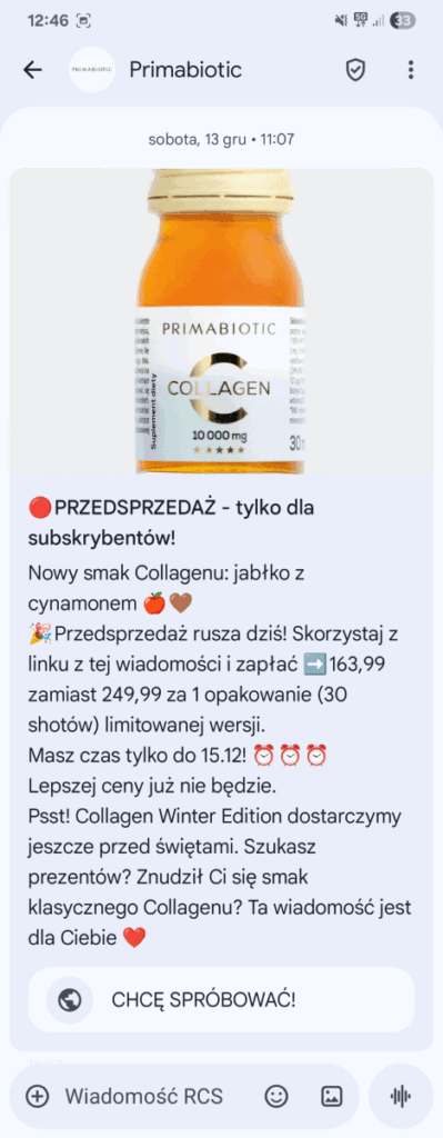 RCS z animowanym GIF-em